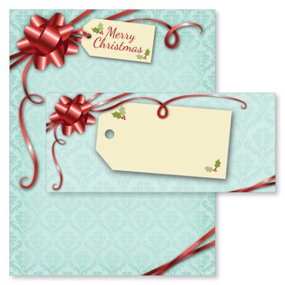 Merry Christmas Gift Packages Holiday Paper